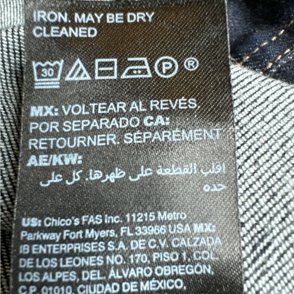 WHITE HOUSE BLACK MARKET Long Sleeve Midi Denim Dress w/Lace Up Belt, Size 10 - Picture 7 of 9